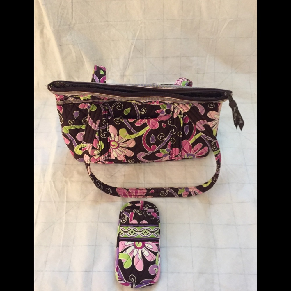 Vera Bradley Bag with matching eyeglass case